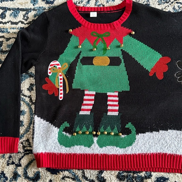 (Size M) Two Person Christmas Sweater - Picture 3 of 11